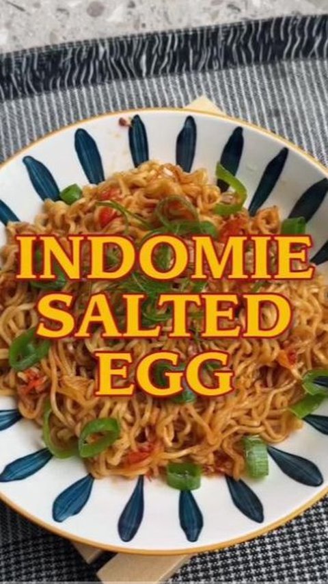 2. Indomie Goreng Salted Egg