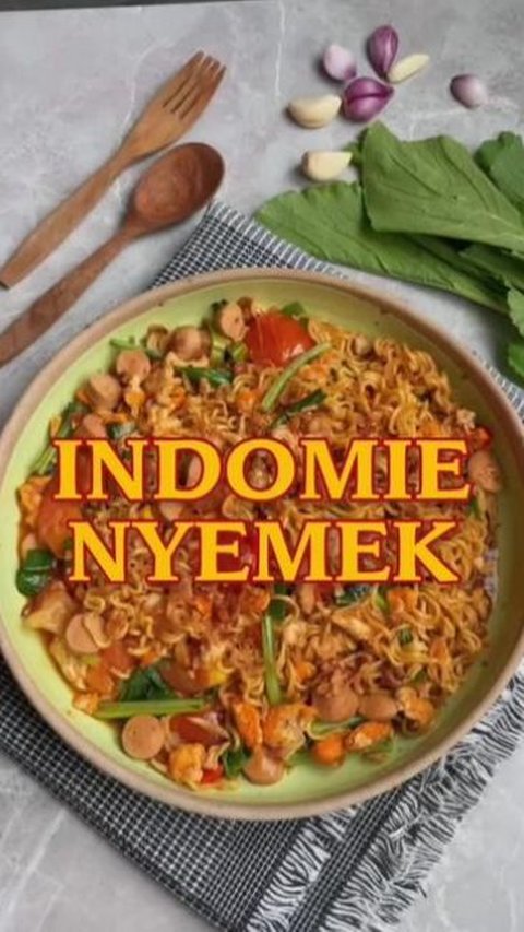 3. Indomie Goreng Nyemek