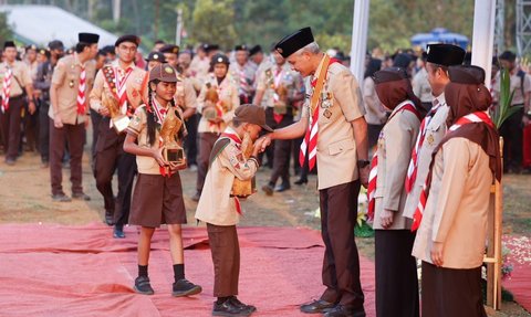 Ganjar Yakini 25 Juta Anggota Pramuka se-Indonesia Mampu Wujudkan Kemajuan Bangsa di 2045