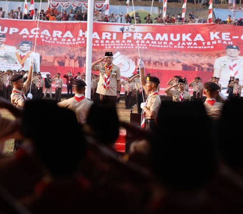 Ganjar Yakini 25 Juta Anggota Pramuka se-Indonesia Mampu Wujudkan Kemajuan Bangsa di 2045