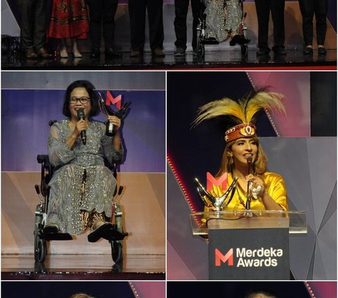 Sejumlah sosok inspiratif dihadirkan dalam ajang Merdeka Awards 2023. <br><br>Mereka adalah pegiat pendidikan, sosial, budaya, pemerhati lingkungan hidup hingga tenaga kesehatan.