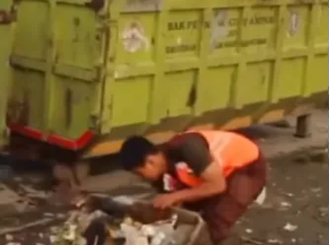 Mantan Tukang Sampah Jadi Bintara Polri