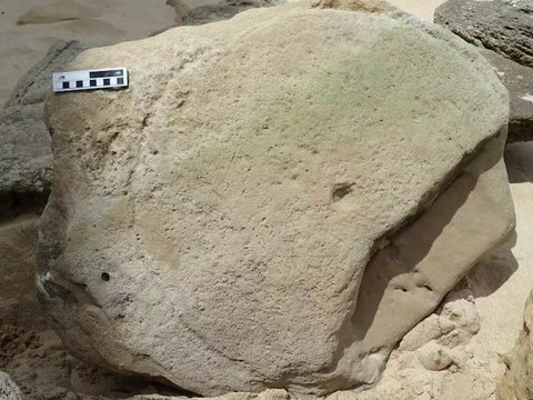140.000 Tahun Lalu Nenek Moyang Manusia Pernah Menggambar di Pasir Pantai