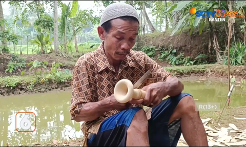 Cerita Perajin Terompet Sunda di Pandeglang, Rintis Usaha sampai Sukses Terjual ke Luar Kota