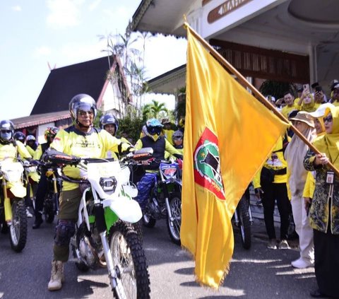 Rombongan Turdes yang Dipimpin Gubernur Kalsel Sampai di SMAN 1 Tabunganen Barito Kuala