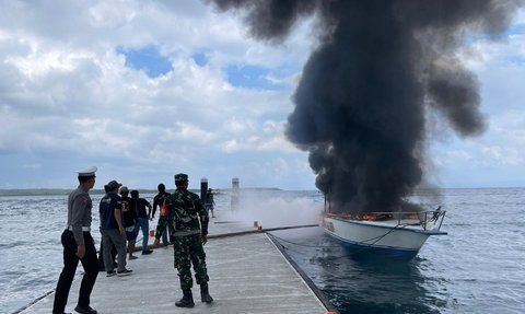 Boat Snorkeling Meledak di Nusa Penida Bali & Lukai Satu Orang, Ini Kronologinya