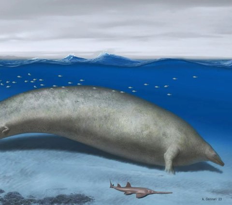 Perucetus colossus kemungkinan menggunakan berat tubuhnya untuk menjelajahi dasar laut, mencari makan seperti ikan duyung di masa modern atau seperti hiu, kata penelitian itu.