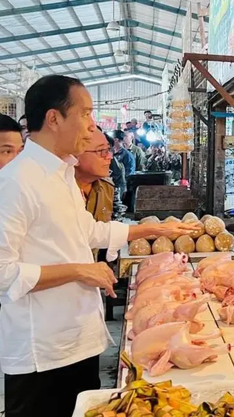 Presiden Jokowi: Harga Daging Ayam Sudah Turun