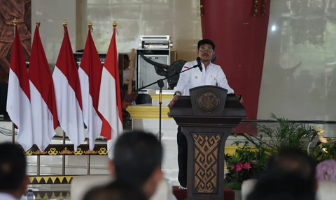 Antisipasi Dampak El Nino, Mentan SYL Minta Pemprov Lampung Percepat Musim Tanam