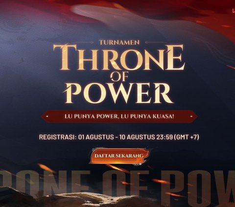 Turnamen Game Throne of Power 2023 Digelar Pakai Sistem Unbalanced Mode Disebut Lebih Menantang