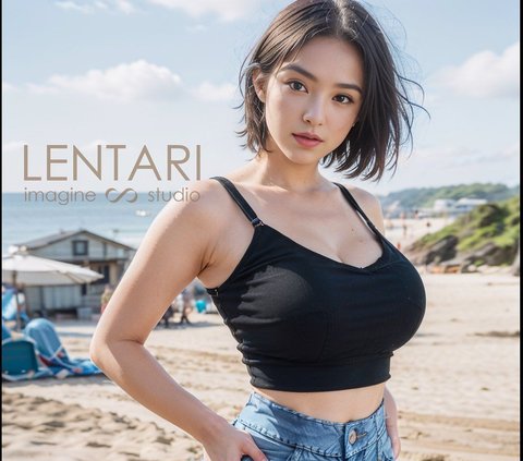 Cantiknya Lentari Van Lorainne, Akun Instagram Karya AI