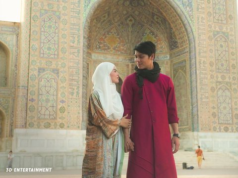 Syuting Music Video, ini Potret Cantik Lesti Kejora di Uzbekistan