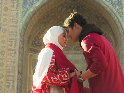 Syuting Music Video, ini Potret Cantik Lesti Kejora di Uzbekistan