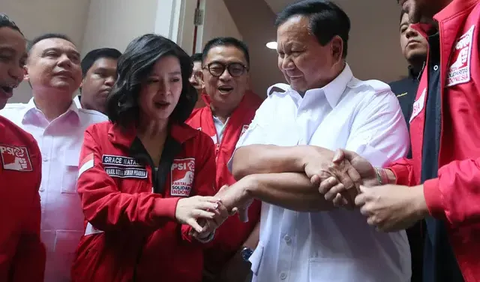 Wakil Ketua Dewan Pembina Partai Solidaritas Indonesia (PSI) Grace Natalie menyebut ada kesamaan antara partainya dan bakal calon presiden (capres) sekaligus Ketua Umum Partai Gerindra Prabowo Subianto.