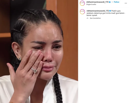 Berurai Air Mata, Nikita Mirzani Mengaku Menyesal Tidak Sejak Dulu Gandeng Shopee Live