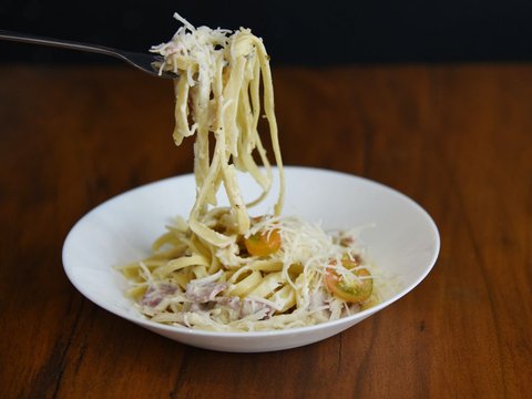 5. Resep Fettuccine Alfredo