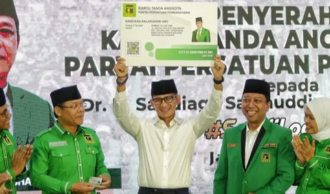 Ketua Bappilu Nasional PPP, Sandiaga Uno mengaku kagum dengan semangat para pemuda yang tergabung dalam banom partai AMK.