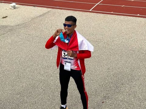 Anggota Polri Bripka Desjan Siallagan Juara 1 Lari 800 meter di Kanada, Brazil & India Tak Mampu Mengejarnya