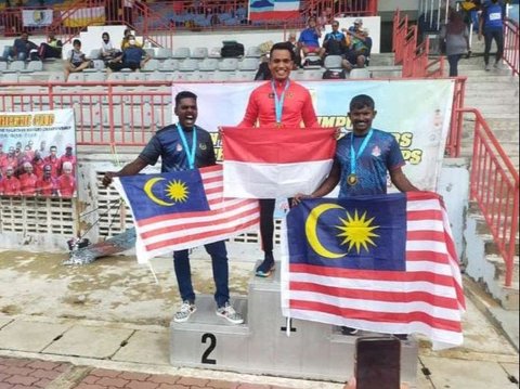 Berjaya di Kejuaraan Atletik Internasional di Malaysia