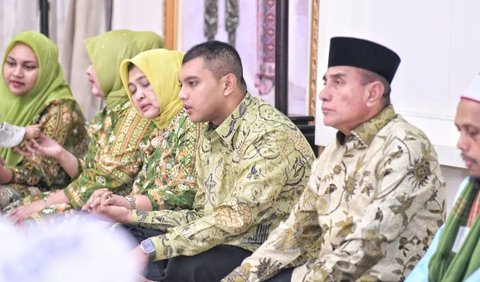 Putra bungsu Edy Rahmayadi, yakni  Gilang Prasetya  resmi dilantik menjadi perwira remaja TNI tahun 2023 dengan pangkat Letnan Dua (Letda).