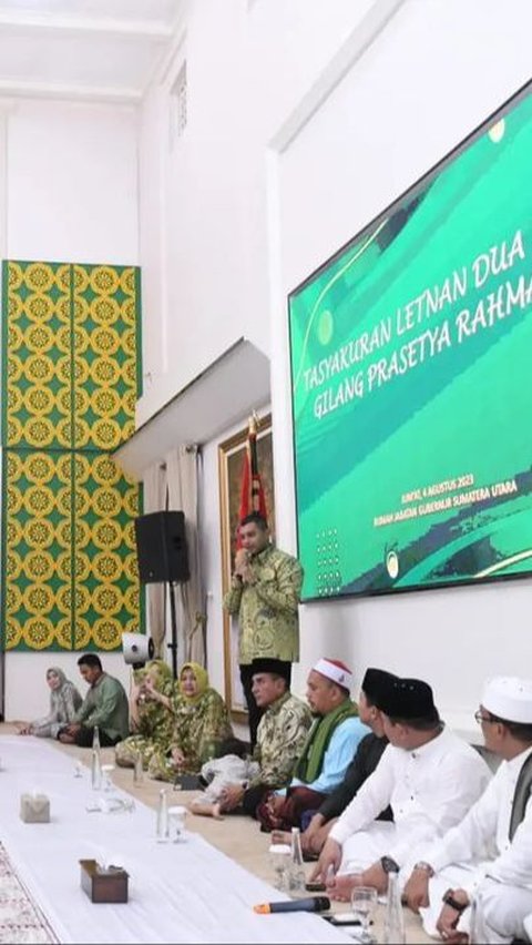 Syukuran Sederhana Eks Pangkostrad Sang Putra Lulus Akmil Kini jadi Perwira, Acara Dihadiri Yatim Piatu