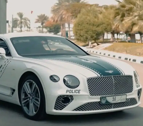 Mobil Dinas Polisi di Negara Ini Pakai Bentley, Harganya Rp4,5 Miliar