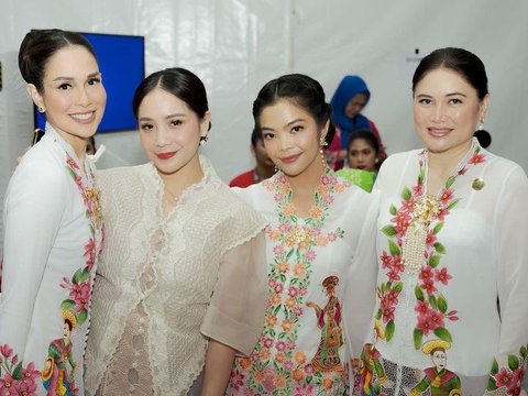 10 Pesona Cantik Nagita Slavina di Acara Istana Berkebaya, Disebut Seperti Ibu Pejabat