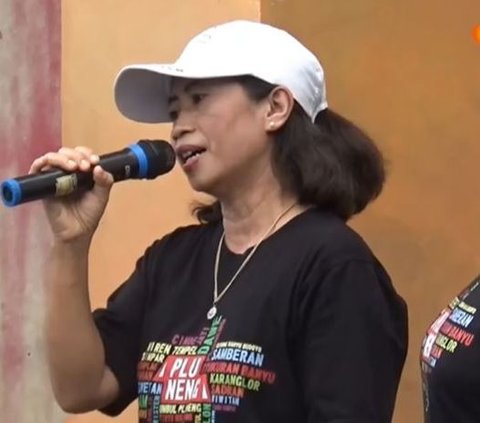 Keseruan Tradisi Ciblon Musik Air di Klaten, Ibu-Ibu Kolaborasikan Ritme Lagu dengan Suara Air