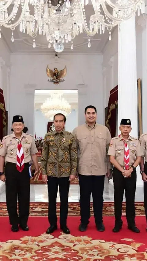 Begini Sikap Presiden Jokowi ke Kontingen Jambore Pramuka di Korsel Dilanda Panas Ekstrem