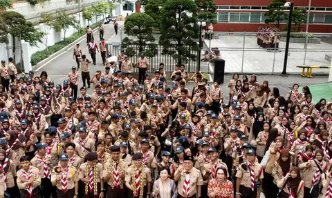 Begini Sikap Presiden Jokowi ke Kontingen Jambore Pramuka di Korsel Dilanda Panas Ekstrem