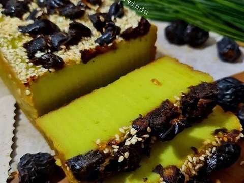 Resep Kue Bingka Singkong Pandan