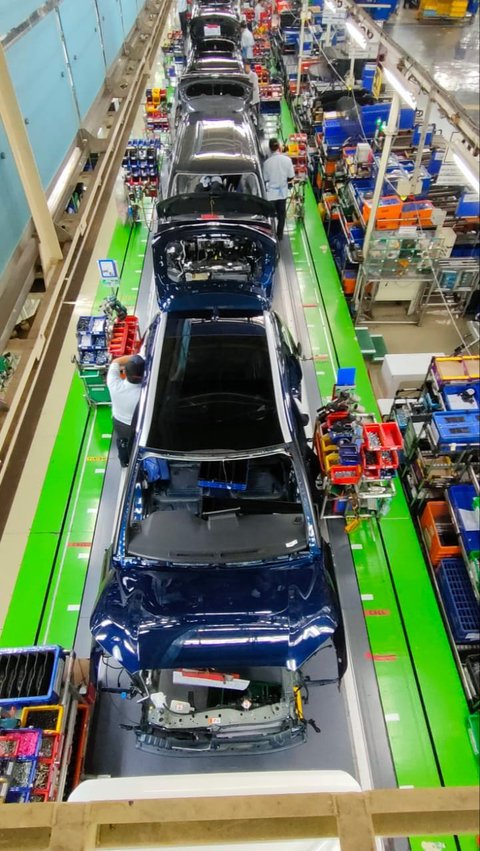 Canggihnya Pabrik Produksi Toyota Yaris Cross Hybrid di Karawang 2