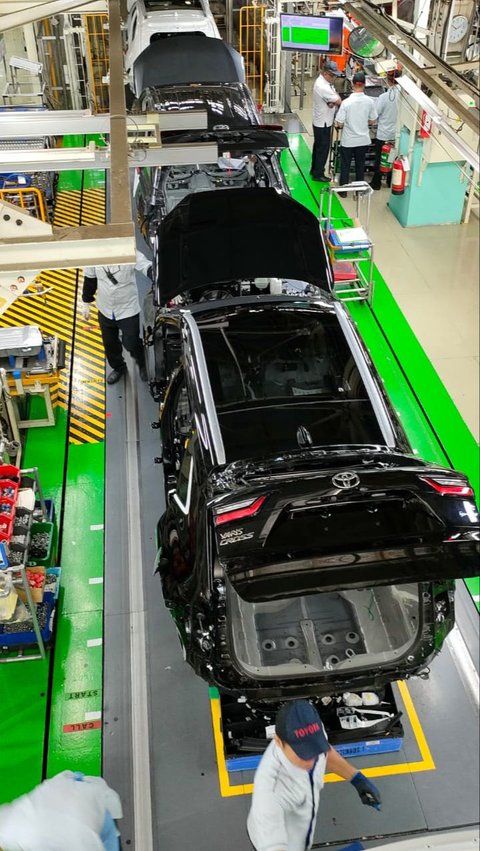 Melihat Canggihnya Pabrik Toyota Yaris Cross dan Perakitan Baterainya di Karawang