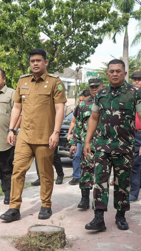 Bobby Nasution Pimpin Aksi Kolaborasi Pemkot dan Kodim 0201 Medan Bersihkan dan Tata Sungai Sikambing