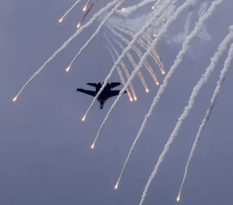 Ini Kecanggihan Jet Tempur Sambut Kedatangan Prabowo di Sulsel