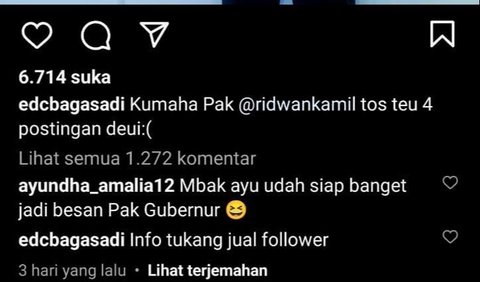 Berusaha Jadi Mantu Ridwan Kamil, Perjuangan Pria Ini Banjir Dukungan