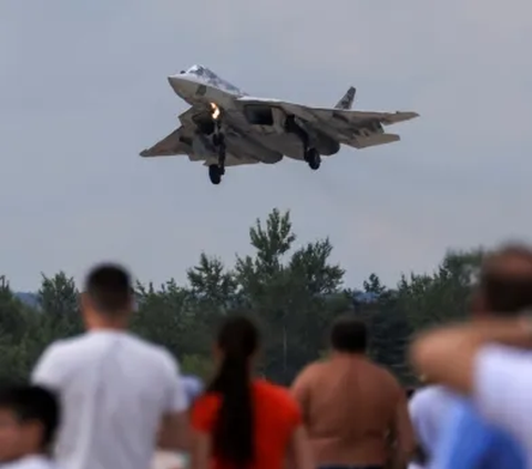 Ini Kecanggihan Jet Tempur Sambut Kedatangan Prabowo di Sulsel