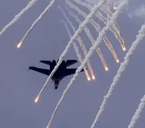 Ini Kecanggihan Jet Tempur Sambut Kedatangan Prabowo di Sulsel