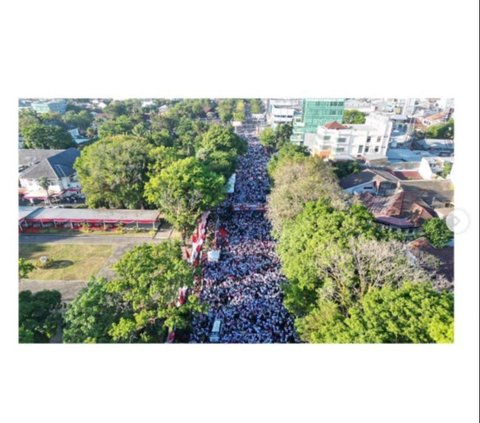 Jet Tempur Melintas Saat Prabowo Jalan Sehat di Sulsel, Ini Penjelasan TNI AU