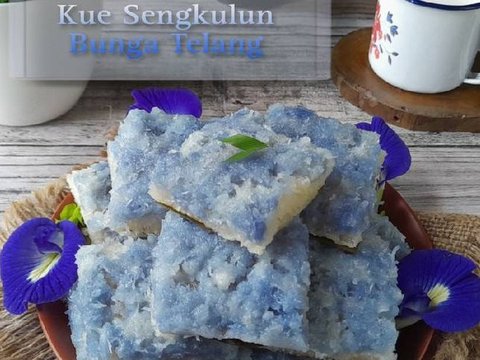 Resep Kue Sengkulun Aneka Varian, Kue Basah Manis Bertekstur Unik