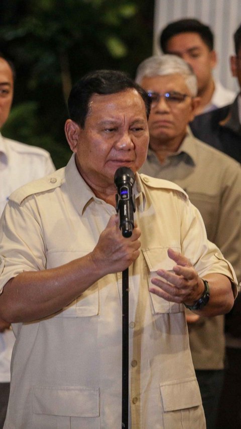 Namanya Teratas di Survei Capres, Prabowo: Alhamdulillah