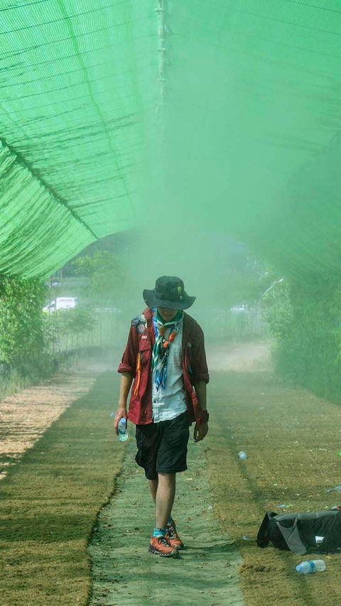 FOTO: Terancam Topan Khanun, Puluhan Ribu Peserta Jambore Pramuka Sedunia di Korsel Dievakuasi