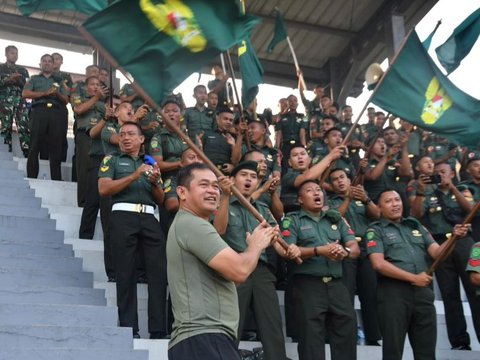 Pangkostrad Maruli Berapi-Api Bakar Semangat Pemain, Tim TNI AD Perkasa Libas Musuh