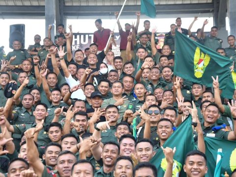 Pangkostrad Maruli Berapi-Api Bakar Semangat Pemain, Tim TNI AD Perkasa Libas Musuh