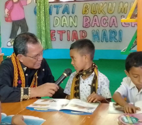 Sambut HUT ke-78 RI, Taman Bacaan Pelangi Resmikan 19 Perpustakaan Ramah Anak di Nagekeo