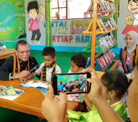 Sambut HUT ke-78 RI, Taman Bacaan Pelangi Resmikan 19 Perpustakaan Ramah Anak di Nagekeo