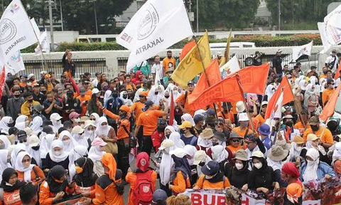 Demo 10 Agustus, Aliansi Buruh Pastikan Tak Ada Hubungan dengan Rocky Gerung