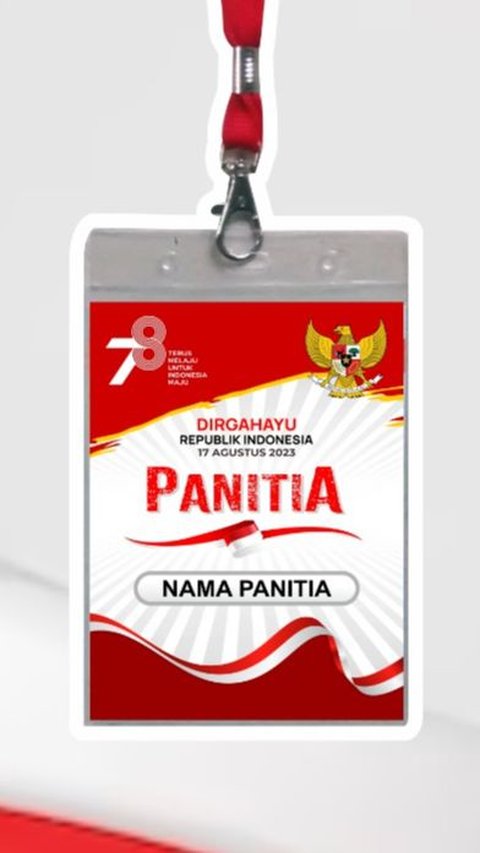 Contoh ID Card Panitia 17 Agustus dan Cara Membuatnya yang Mudah