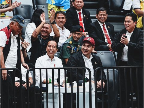 Momen Gading Marten saat Dampingi Presiden Jokowi Resmikan Indonesia Arena, Soimah 'Ngeri Bocah Iki'