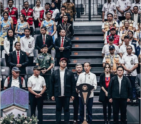 Momen Gading Marten saat Dampingi Presiden Jokowi Resmikan Indonesia Arena, Soimah 'Ngeri Bocah Iki'